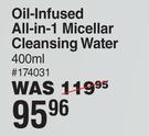 Garnier Skin Active Oil Infused All In 1 Micellar Cleansing Water-400ml 