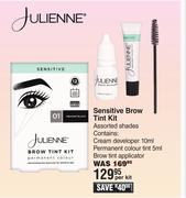 Julienne Sensitive Brow Tint Kit Assorted Shades-Per Kit