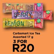 Carbsmart Ice Tea Assorted-For 3 x 17g
