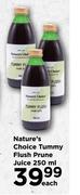 Nature's Choice Tummy Flush Prune Juice-250ml Each