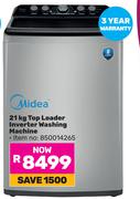 Midea 21Kg Top Loader Inverter Washing Machine