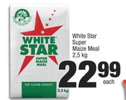 White Star Super Maize Meal-2.5Kg Each