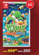 Nintendo Switch Yoshi's Crafted World