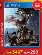 PS4 Monster Hunter World