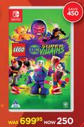Nintendo Switch Lego Super Villains