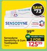 Sensodyne Sensitivity & Gum Toothpaste-For 2 x 75ml
