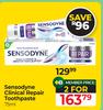 Sensodyne Clinical Repair Toothpaste-For 2 x 75ml