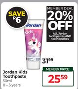 Jordan Kids Toothpaste-50ml