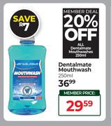 Dentalmate Mouthwash-250ml