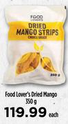 Food Lover's Dried Mango-350g Each