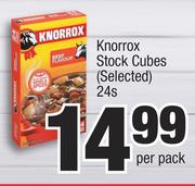 Knorrox Stock Cubes (Selected)-24s Per Pack