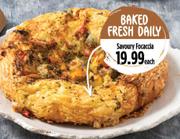 Savoury Focaccia-Each