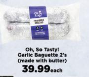 Garlic Baguette-2's Each