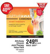 AthrAway Chronic Joint Therapy Value Pack 180 Tablets-Per Pack