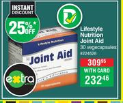 Lifestyle Nutrition Joint Aid 30 Vegicapsules