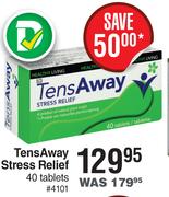 Tens Away Stress Relief 40 Tablets
