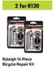 Raleigh 14 Piece Bicycle Repair Kit-For 2