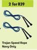 Trojan Speed Rope Navy Only-For 2