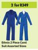 Ethnix 2 Piece Conti Suit Assorted Sizes-For 2