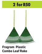 Fragram Plastic Combo Leaf Rake-For 2