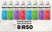 Endurade Sugar Free Sports Drinks-For 8 x 630ml