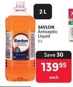 Savlon Antiseptic Liquid-2Ltr Each