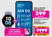 Samsung Galaxy A54 5G Smartphone-On 1.2GB Red Core More Data