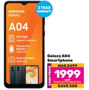 Samsung Galaxy A04 Smartphone-Each
