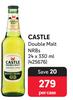 Castle Double Malt NRB's-24 x 330ml Per Case