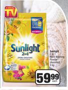Sunlight 2 In 1 Hand Washing Powder Assorted-3Kg Each