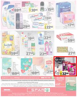 SPAR EASTERN CAPE : Our Best For Less (26 October - 7 November 2021) Valid in Acres, Algoa Park, Aliwal North, Aspen, Burgersdorp. Cambridge, Camdeboo, Cradock, Crossways, Dagbreek, Fig tree, Fleet, page 8
