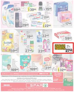 SPAR EASTERN CAPE : Our Best For Less (26 October - 7 November 2021) Valid in Acres, Algoa Park, Aliwal North, Aspen, Burgersdorp. Cambridge, Camdeboo, Cradock, Crossways, Dagbreek, Fig tree, Fleet, page 8
