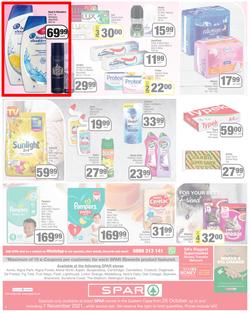 SPAR EASTERN CAPE : Our Best For Less (26 October - 7 November 2021) Valid in Acres, Algoa Park, Aliwal North, Aspen, Burgersdorp. Cambridge, Camdeboo, Cradock, Crossways, Dagbreek, Fig tree, Fleet, page 8