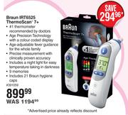 Braun ThermoScan 7+ IRT6525