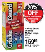 Creche Guard Immune Multivit Syrup-200ml
