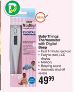 Baby Things Thermometer With Digital Beep