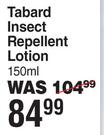 Tabard Insect Repellent Lotion-150ml