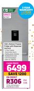 Defy 348L Bottom Freezer Fridge With Dispenser DAC645