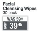 Yardley Oatmeal Facial Cleansing Wipes-30 Pack