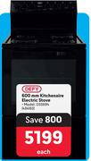 Defy 600mmKitchenaire Electric Stove DSS694