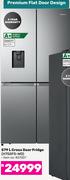 Hisense Cross Door Fridge H750FS-WD-579Ltr