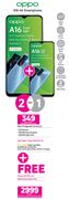 2 x Oppo A16 4G Smartphone-On 1GB Red Core More Data + On Promo 65