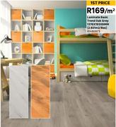 Laminate Basic Trend Oak Grey 1376 x 193 x 6mm (2.921 Sqm/Box) 81490973-Per Sqm