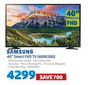 40" SAMSUNG Smart FHD Tv - 40N5300