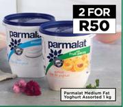 Parmalat Medium Fat Yoghurt Assorted-For 2 x 1Kg