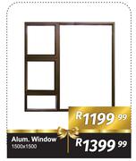 Alum Window 1500 x 500