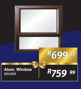 Alum Window 900 x 900
