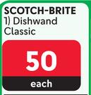 Scotch Brite Dishwand Classic-Each