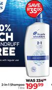 Head & Shoulders 2 In 1 Shampoo-1L