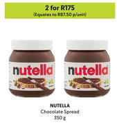 Nutella Chocolate Spread-For 2 x 350g